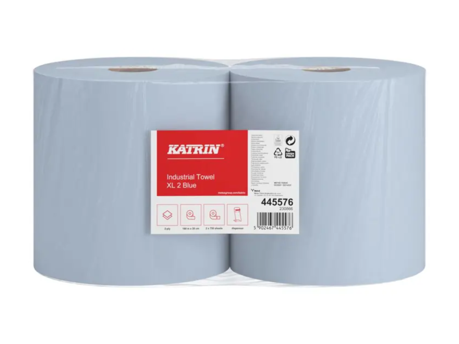 Czyściwo x2 Katrin 445576 Classic Blue 2W 190mb